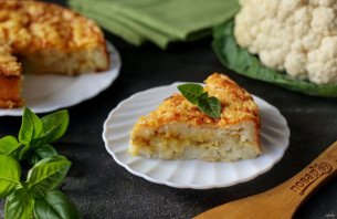 Заливной пирог на кефире без яиц