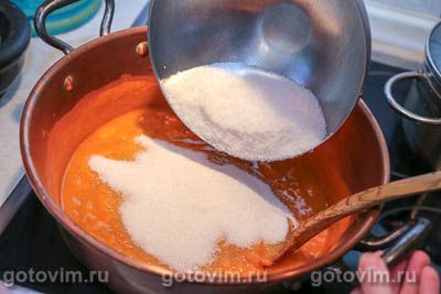 Абрикосовый джем с апельсином Абрикосовый джем с апельсином