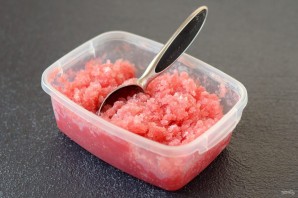 Арбузная гранита