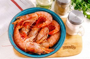 Аргентинские креветки на гриле