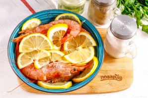 Аргентинские креветки на гриле