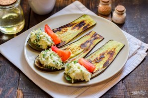 Баклажаны с адыгейским сыром Баклажаны с адыгейским сыром