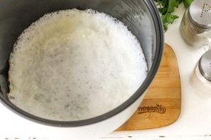 Белковый омлет в мультиварке