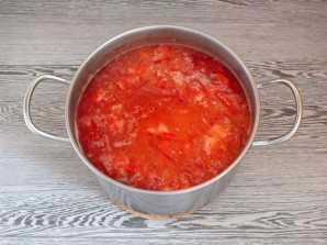 Борщ из свиной рульки