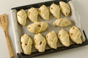 Булочки с курицей и сыром