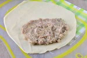 Чебуреки с мясом и грибами