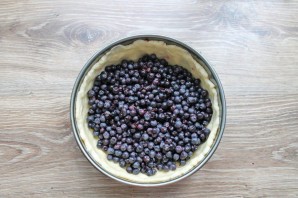 Цветаевский пирог с черникой