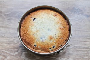 Цветаевский пирог с черникой