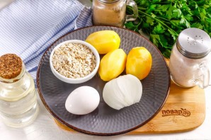 Драники с овсянкой