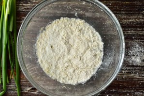 Дрожжевой пирог с зеленью Дрожжевой пирог с зеленью