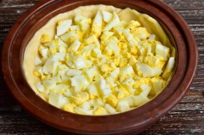 Дрожжевой пирог с зеленью Дрожжевой пирог с зеленью