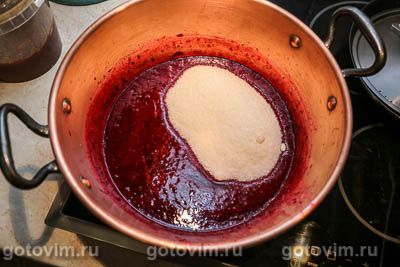 Джем из красной смородины с малиной Джем из красной смородины с малиной