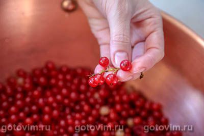 Джем из красной смородины с малиной Джем из красной смородины с малиной