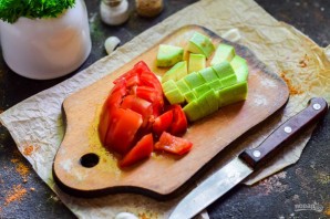 Фасолевый суп с сельдереем