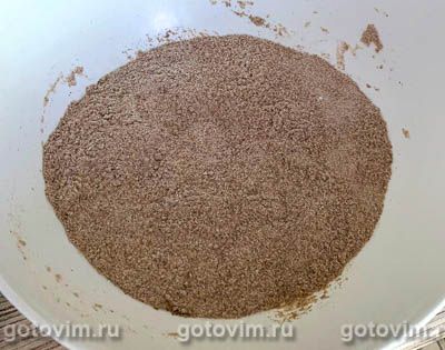 Фитнес хлеб из льняной муки с тыквенными семечками