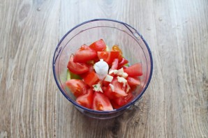 Гаспачо с томатным соком