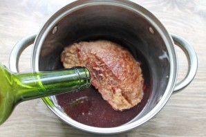 Говядина в клюквенном соусе