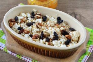 Гранола с творогом