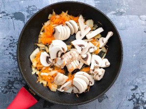 Грибной суп из шампиньонов с гречкой