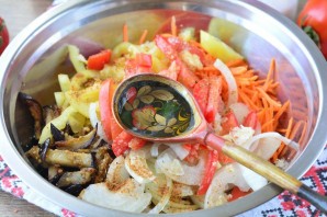 Хе из баклажанов на зиму