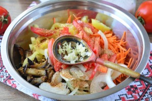 Хе из баклажанов на зиму