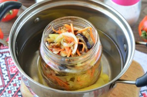 Хе из баклажанов на зиму