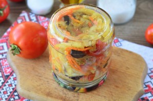 Хе из баклажанов на зиму