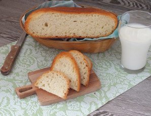 Хлеб на кефире в мультиварке