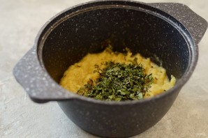 Кабачковая икра с мятой