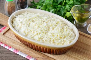 Капустная запеканка на кефире в духовке