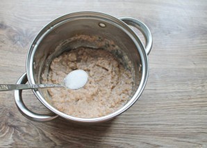 Каша из гречневых хлопьев на молоке