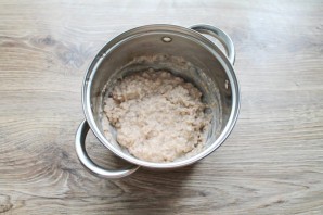 Каша из гречневых хлопьев на молоке