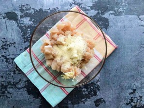 Колбаса из куриной грудки в фольге Колбаса из куриной грудки в фольге