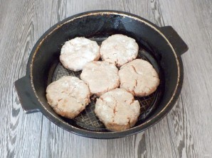 Котлеты из горбуши с капустой