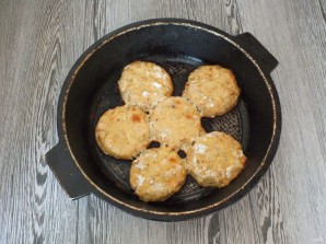 Котлеты из горбуши с капустой