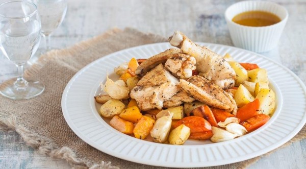 Курица, запеченная в рукаве, пошаговый рецепт с фото Курица, запеченная в рукаве, пошаговый рецепт с фото