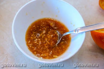 Куриные бедра, запеченные с апельсиновым маринадом Куриные бедра, запеченные с апельсиновым маринадом