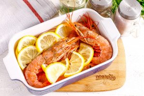 Лангустины на мангале