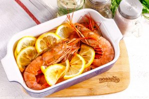 Лангустины на мангале