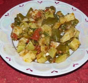 Легкое овощное рагу Легкое овощное рагу