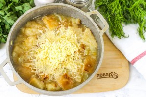 Луковый суп по рецепту Александра Дюма