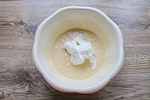 Манник с черникой