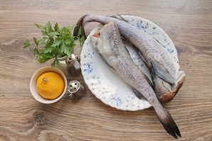 Минтай с лимоном в духовке