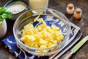 Окрошка на мацони по-грузински Окрошка на мацони по-грузински