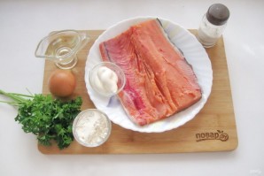 Оладьи из горбуши