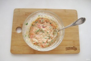 Оладьи из горбуши