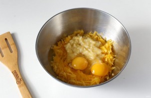 Оладьи из тыквы с бананом