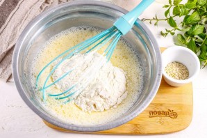 Оладьи с кунжутом