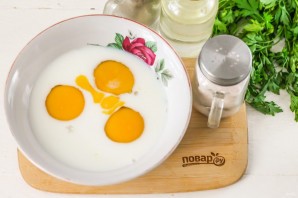 Омлет из гусиных яиц