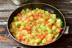 Овощное рагу с томатной пастой